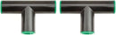 1/2" Compression Tee (Pack of 2) by GreenHaven Gardens