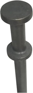 Double Head Tent Stakes - Heavy Duty Steel Tent Stakes, Versatile Ground Spikes to Anchor Commercial Inflatables, Party Tents, and Outdoor Camping Shelters, 3/4 x 24 Inch, 4-Pack by CozyNest Decor