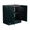 Modern Freestanding Bathroom Vanity With Soft Close Cabinet Doors by HouseOfZazla