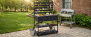 TOPMAX 41.7'' Large Patio Rolling Kitchen Island with Sink by HouseOfZazla