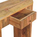 Soba - Straight Console Table - Oak by Unique Piece Furniture