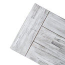 Tranquilizer Outdoor Acacia Wood Bench With Slat Panel Design