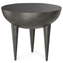 Otto - Cast Aluminum Side Table - Black by HouseOfZazla