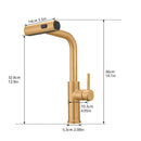 Kitchen Sink Faucet, Nickel