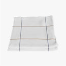 Outer Bug Shield Outdoor Throw Blanket w/Insect Shield Repellent Gear Technology- Lightweight Insect-Repellent Outdoor Blanket, Camping, Picnic & Beach Blanket, Swan White Windowpane Plaid, 50"W x 60" by CozyNest Decor