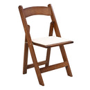Solid Wood Upholstered Folding Chair Set, Dining Room (Set of 4) by HouseOfZazla
