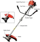 Gas Weed Wacker Cordless 2 in 1 String Trimmer, 52cc 2 Cycle Weed Eater with Anti-Slip Handle Brush Cutter Garden Tools Edger Lawn Tool (Red) by GreenHaven Gardens