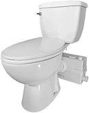 800W/1+HP American Elongated Macerating Toilet Kit with Macerator Pump for Basement Toilet System, 3 - Piece Kit by Lift Assure by CozyNest Decor