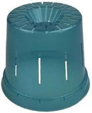rePotme 4 inch Orchid Pot 3 Pack - Slotted Orchid Pots with Holes for Repotting (Blue Sapphire) by GreenHaven Gardens