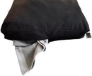 Laundry Collector, Laundry Hamper, Door Hanging Laundry bag with hooks (Black, 65Liters) by CozyNest Decor