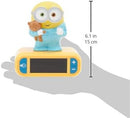 LEXiBOOK - Minions - Bob Digital Alarm Clock with Night Light - Snooze Function - Minions Sound Effects - for Children/Kids - Luminous Clock with Bob, Yellow/Blue - RL800DES by TinyTreasures Baby Boutique