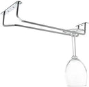 TrueCraftware- 10-Inch Wine Glass Rack Chrome Finish Set of 2- Stemware Rack Wire Hanging Rack Under Cabinet Wine Glass Rack Stemware Holder Glass Storage Hanger Organizer for Kitchen and Bar by CozyNest Decor
