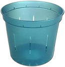 rePotme 3 inch Orchid Pot 3 Pack - Slotted Orchid Pots with Holes for Repotting (Blue Sapphire) by GreenHaven Gardens
