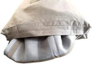 Laundry Collector, Laundry Hamper, Door Hanging Laundry bag with hooks (Beige, 65Liters) by CozyNest Decor