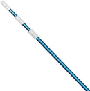 POOLWHALE Professional 12 Feet Blue Anodized Aluminum Telescopic Swimming Pool Pole,Adjustable 3 Piece Expandable Step-Up,for Skimmer Nets, Vacuum Heads and Brushes, Strong Grip & Lock by GreenHaven Gardens