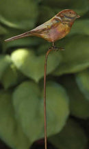 Set of 4 Ancient Graffiti Staked Bird Garden Ornaments by CozyNest Decor