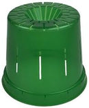 rePotme 3 inch Orchid Pot 3 Pack - Slotted Orchid Pots with Holes for Repotting (Green Emerald) by GreenHaven Gardens
