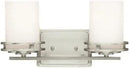 Kichler Hendrik 14.5" 2 Light Vanity Light with Light Umber Etched Glass Olde Bronze® by CozyNest Decor