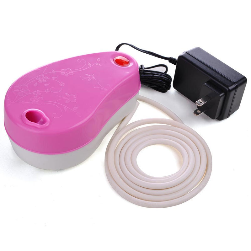 Yescom Dual Action 0.3mm Airbrush & Air Compressor Set Pink