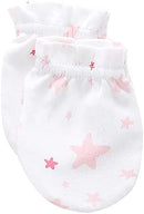 Unisex Baby Cotton Scratch Mittens For Newborn Baby Boys Girls Mittens Accessory 0-6 Months by TinyTreasures Baby Boutique