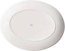Made In Cookware - Serving Platter - White With Navy Rim- Porcelain England by CozyNest Decor