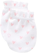 Unisex Baby Cotton Scratch Mittens For Newborn Baby Boys Girls Mittens Accessory 0-6 Months by TinyTreasures Baby Boutique