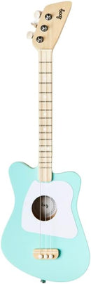 Loog Mini Acoustic kids Guitar for Beginners 3-strings Ages 3+ Learning app and lessons included by TinyTreasures Baby Boutique