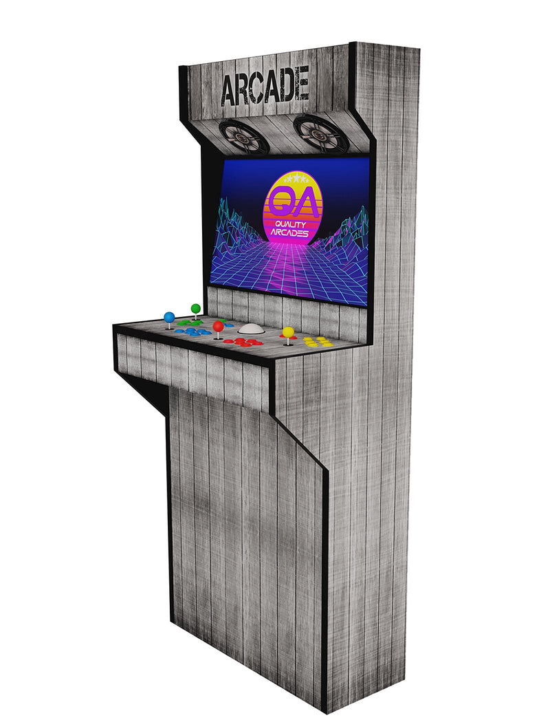 2 Player Arcade Machine Retro-Slim Man Cave (Full Wrap)