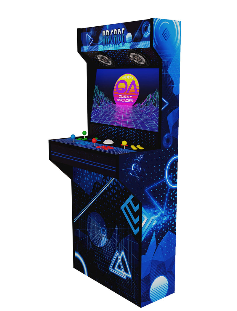 2 Player Arcade Machine Retro-Slim Man Cave (Full Wrap)