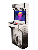 2 Player Arcade Machine Retro-Slim Man Cave (Full Wrap)