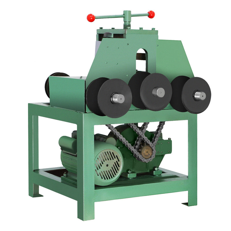 32" Heavy Duty Electric Industrial Square Pipe Tube Bender Machine W/ Die Set (SAK21576)