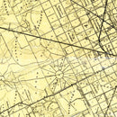 Vintage Map of Chatham County, Georgia 1875