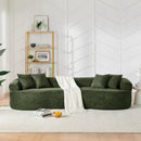 4 Seater Curved Cloud Sectional Sofa by Unique Piece Furniture