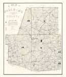Vintage Map of Paulding County, Georgia 1896