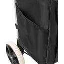 Foldable Shopping Trolley With Wheels And Removable Waterproof Bag - Black by HouseOfZazla