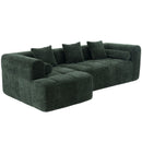 Sectional Free Combined Sofa With 2 Side Pockets by HouseOfZazla