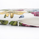 Outdoor Patio Chair Cushions - Botanical Floral Print by HouseOfZazla
