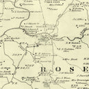 Vintage Map of Barren County, Kentucky 1879