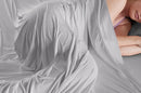 BedGear Dri-Tec Sheet Set, Light Grey, Split Head Cal King by HouseOfZazla