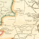 Vintage Map of Harrison County, Kentucky 1877