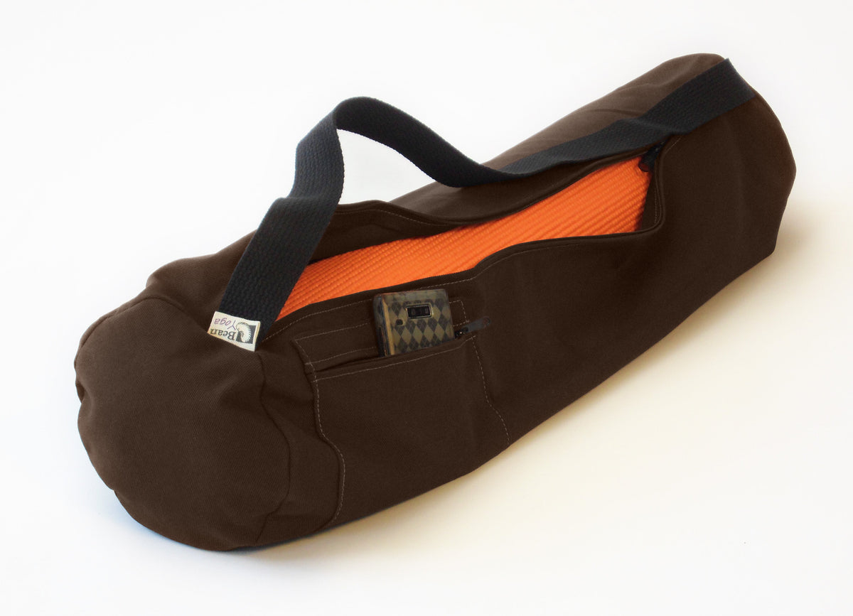 Durable Cotton Yoga Mat Bag - Extra Large & Large Sizes, Made in USA, photo 4 of 24