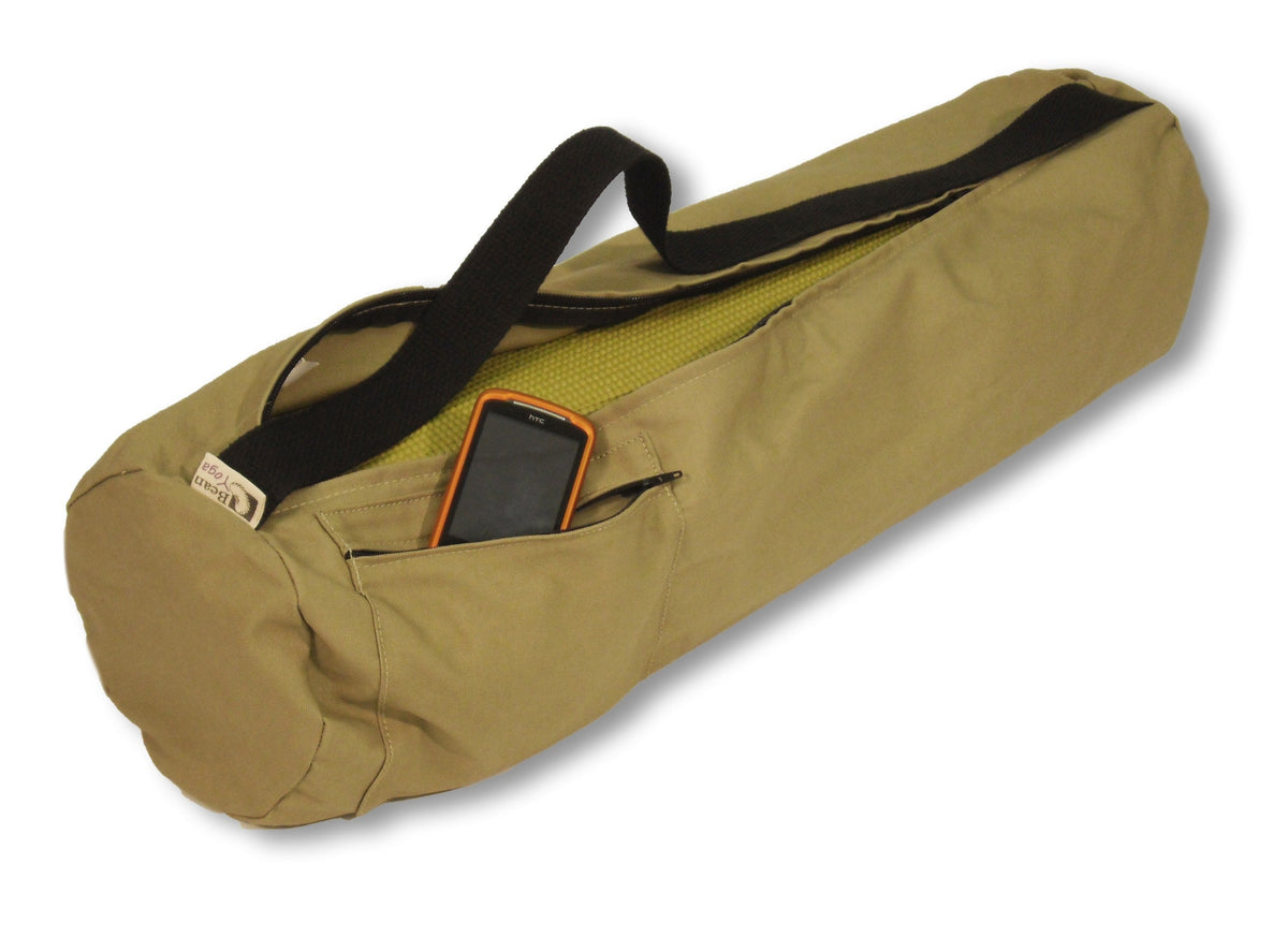 Durable Cotton Yoga Mat Bag - Extra Large & Large Sizes, Made in USA, photo 6 of 24