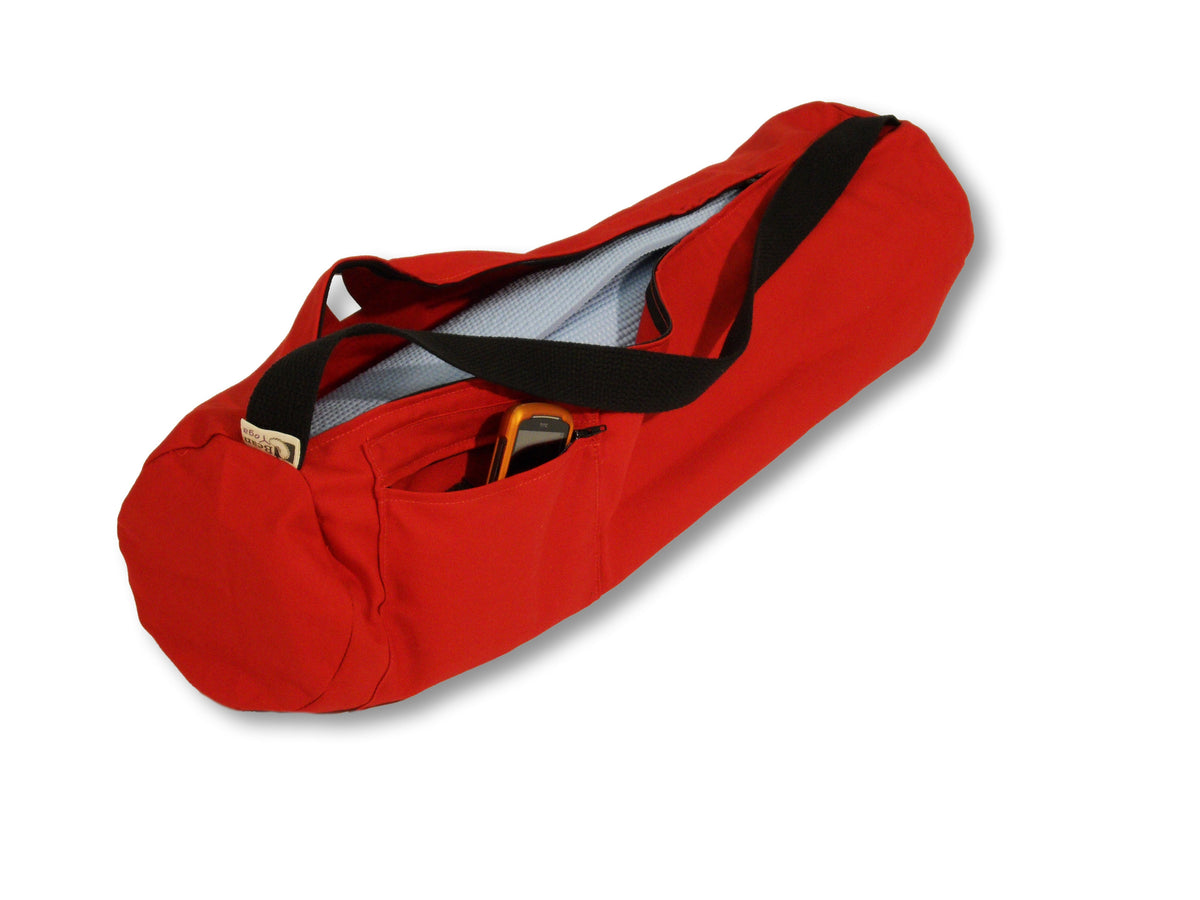 Durable Cotton Yoga Mat Bag - Extra Large & Large Sizes, Made in USA, photo 7 of 24