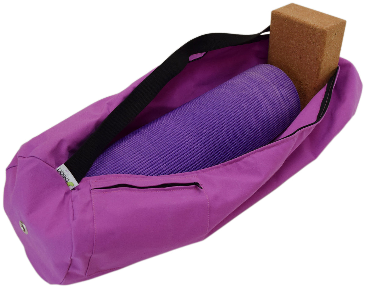Durable Cotton Yoga Mat Bag - Extra Large & Large Sizes, Made in USA, photo 23 of 24