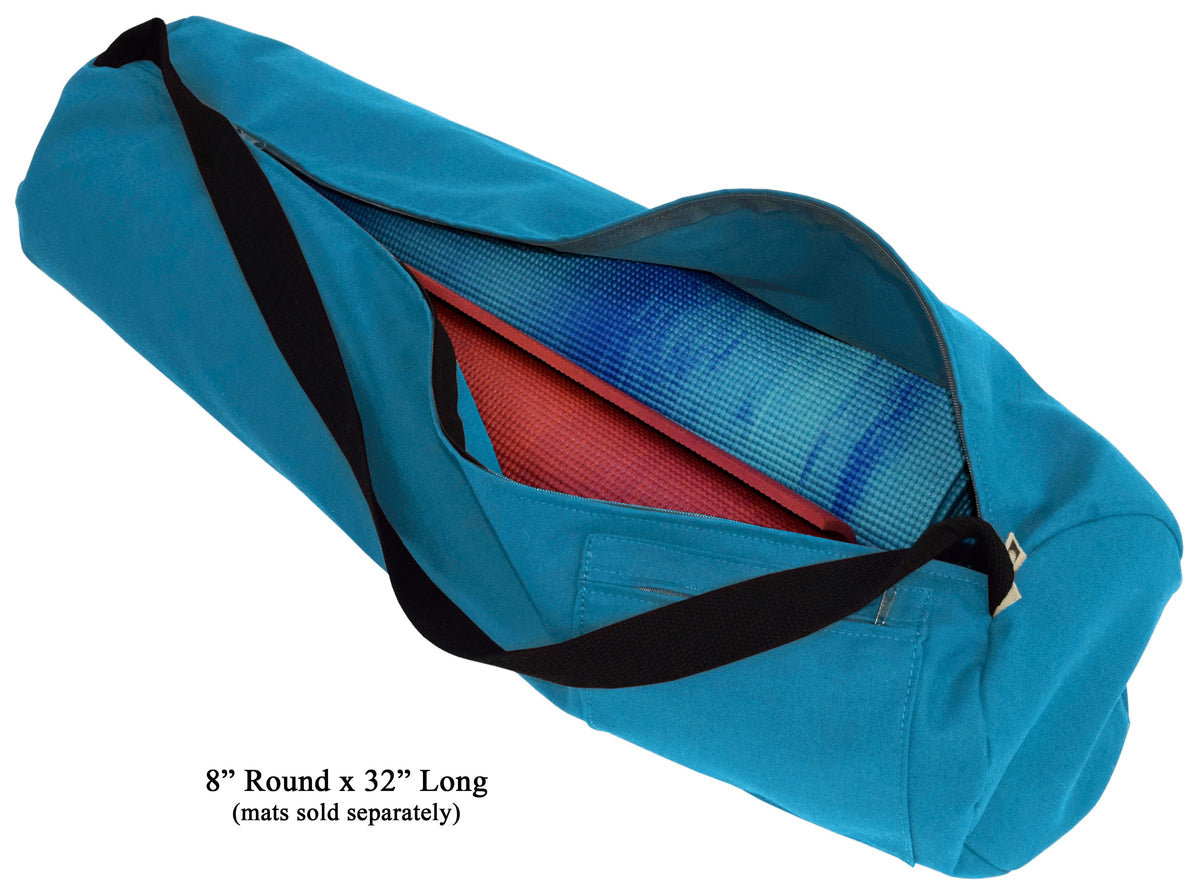 Durable Cotton Yoga Mat Bag - Extra Large & Large Sizes, Made in USA, photo 20 of 24