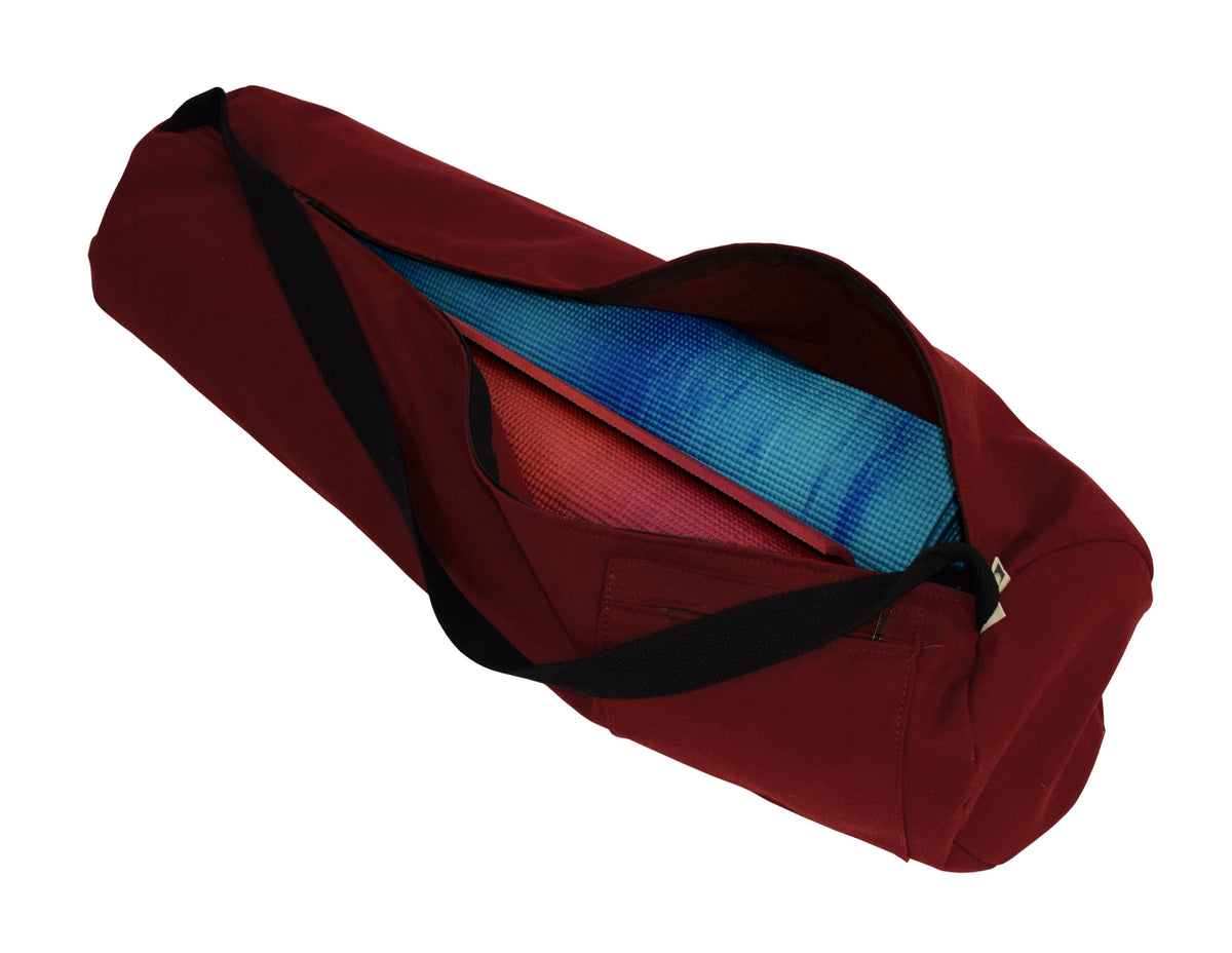 Durable Cotton Yoga Mat Bag - Extra Large & Large Sizes, Made in USA, photo 22 of 24