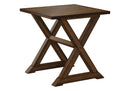 Compact Accent End Table, Square, Transitional by HouseOfZazla
