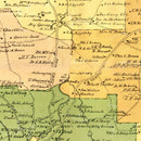Vintage Map of Marshall County, Tennessee 1899