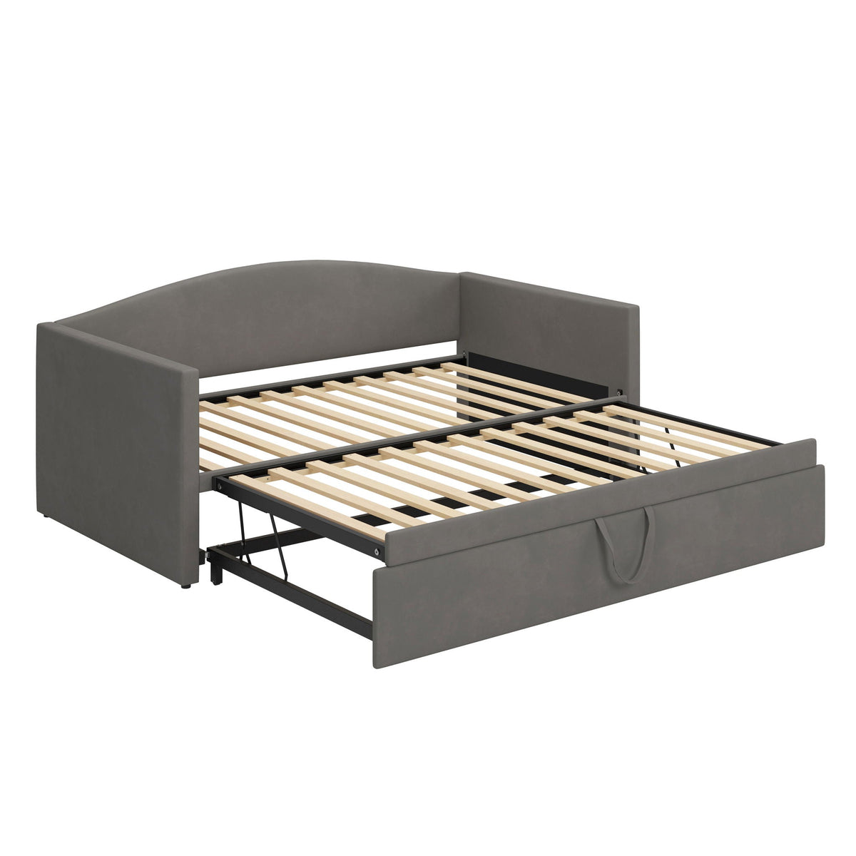 Daybed With Pop Up Trundle, Upholstered Sofa Bed, photo 7 of 21