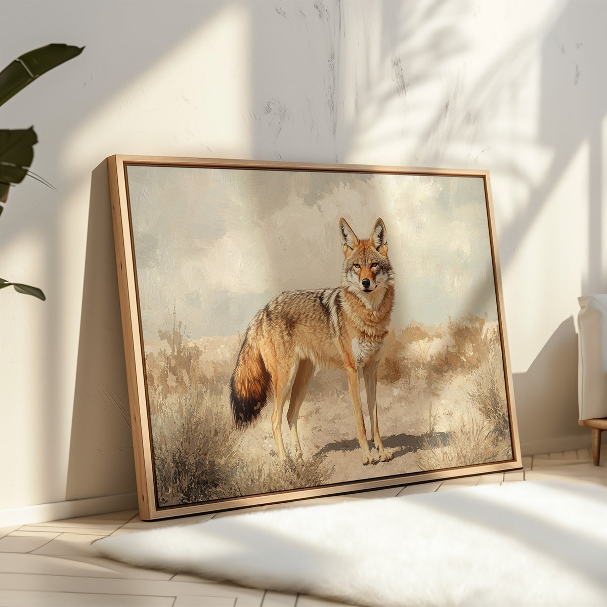 Lone Coyote in the Sun, photo 4 of 16